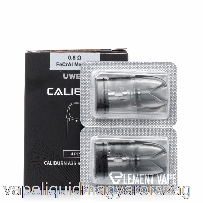 Uwell Caliburn A3s Cseredobok 0,8 Ohmos Pods Vape E Cigi